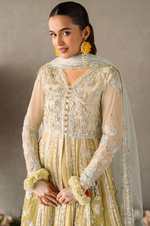 Mushq 3 Piece Custom Stitched Suit - Yellow - LB287890