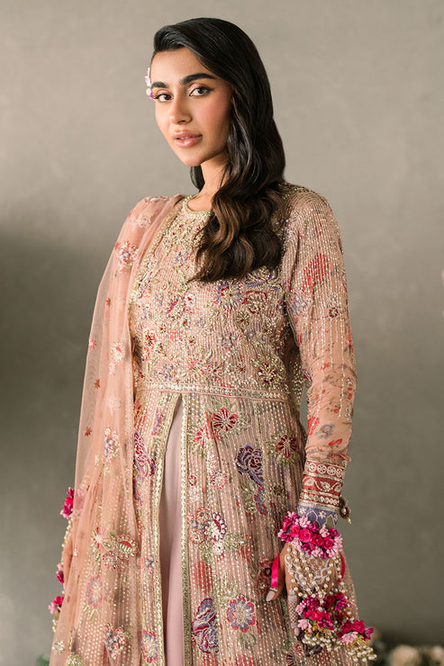 Mushq 3 Piece Custom Stitched Suit - Peach - LB287889