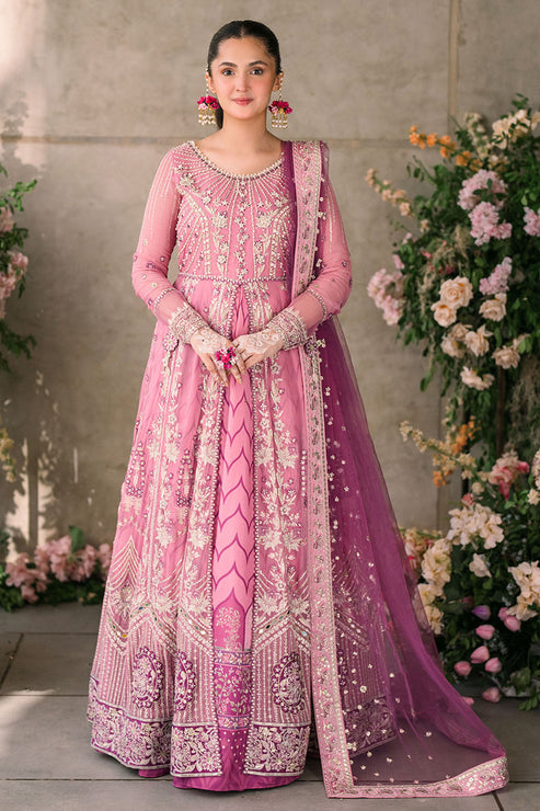 Mushq 3 Piece Custom Stitched Suit - Pink - LB287883