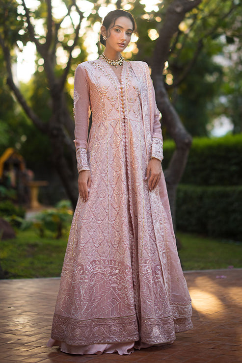 Mushq 3 Piece Custom Stitched Suit - Pink - LB287508