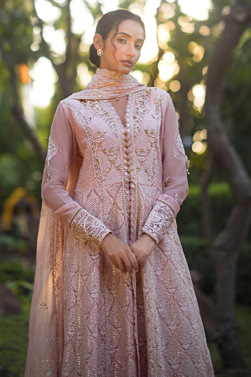 Mushq 3 Piece Custom Stitched Suit - Pink - LB287508