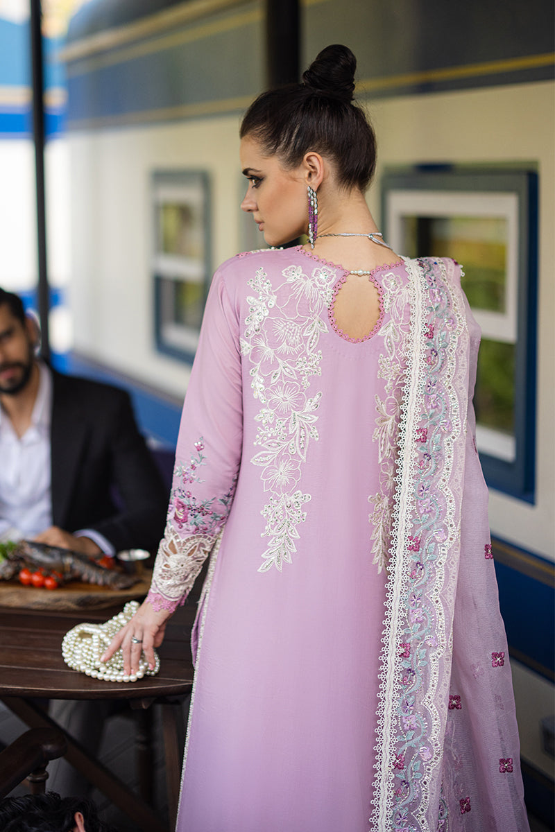 Mushq 3 Piece Custom Stitched Suit - Pink - LB286738