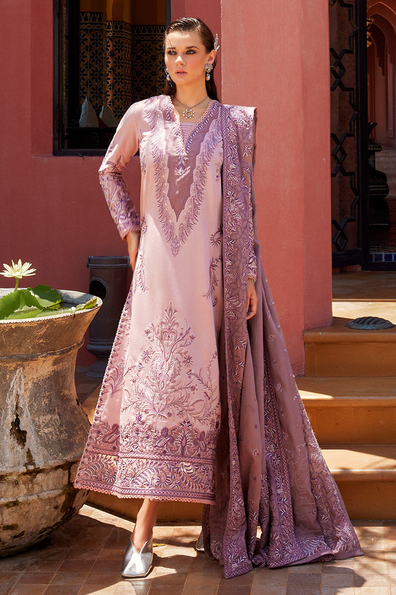 Mushq 3 Piece Custom Stitched Suit - Pink - LB284943