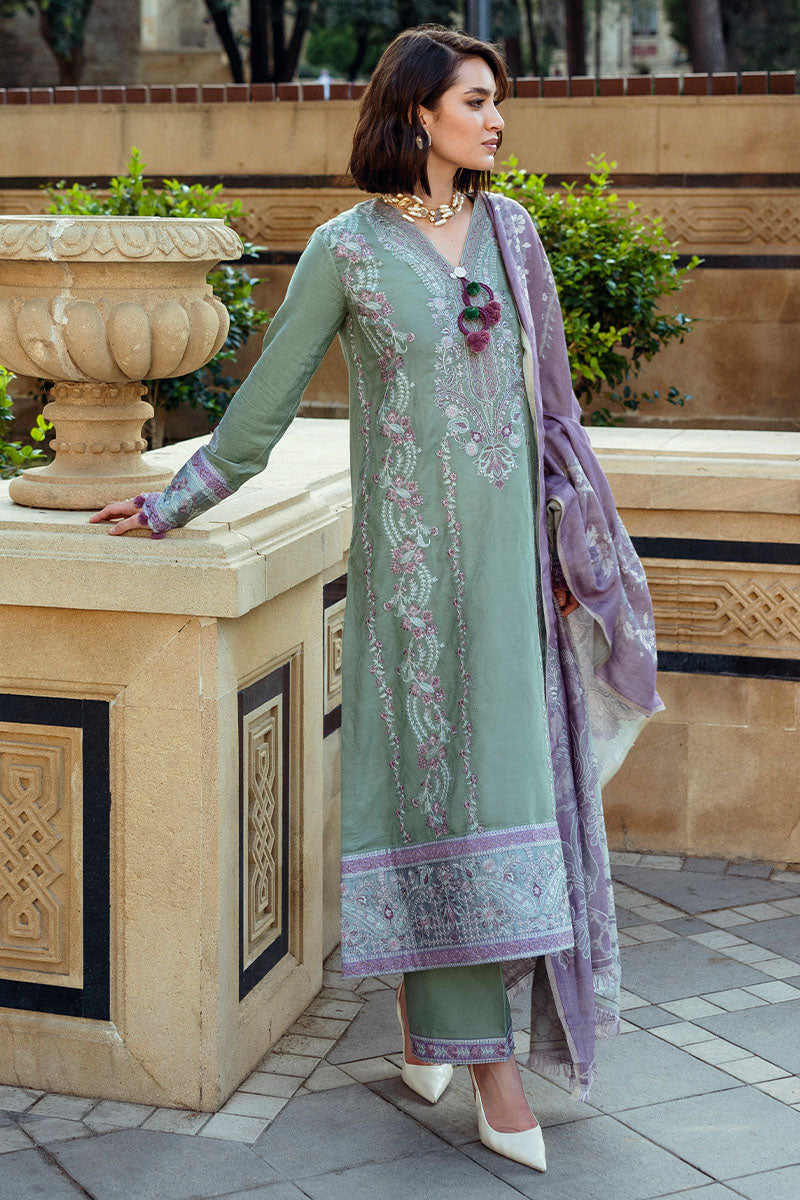 Mushq 3 Piece Custom Stitched Suit - Green - LB288974