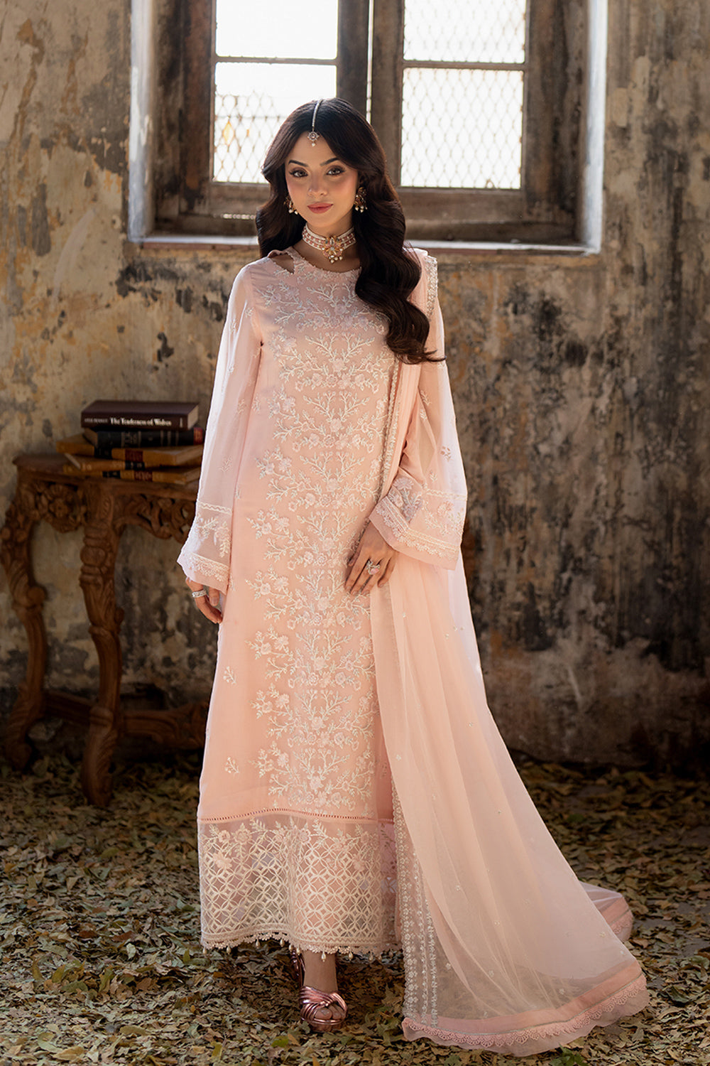 Azure 3 Piece Custom Stitched Suit - Pink - LB289323