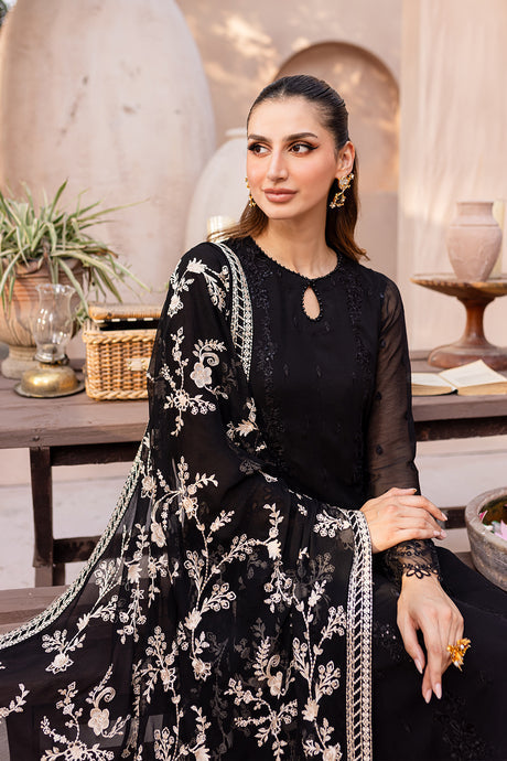 Azure 3 Piece Custom Stitched Suit - Black - LB287279