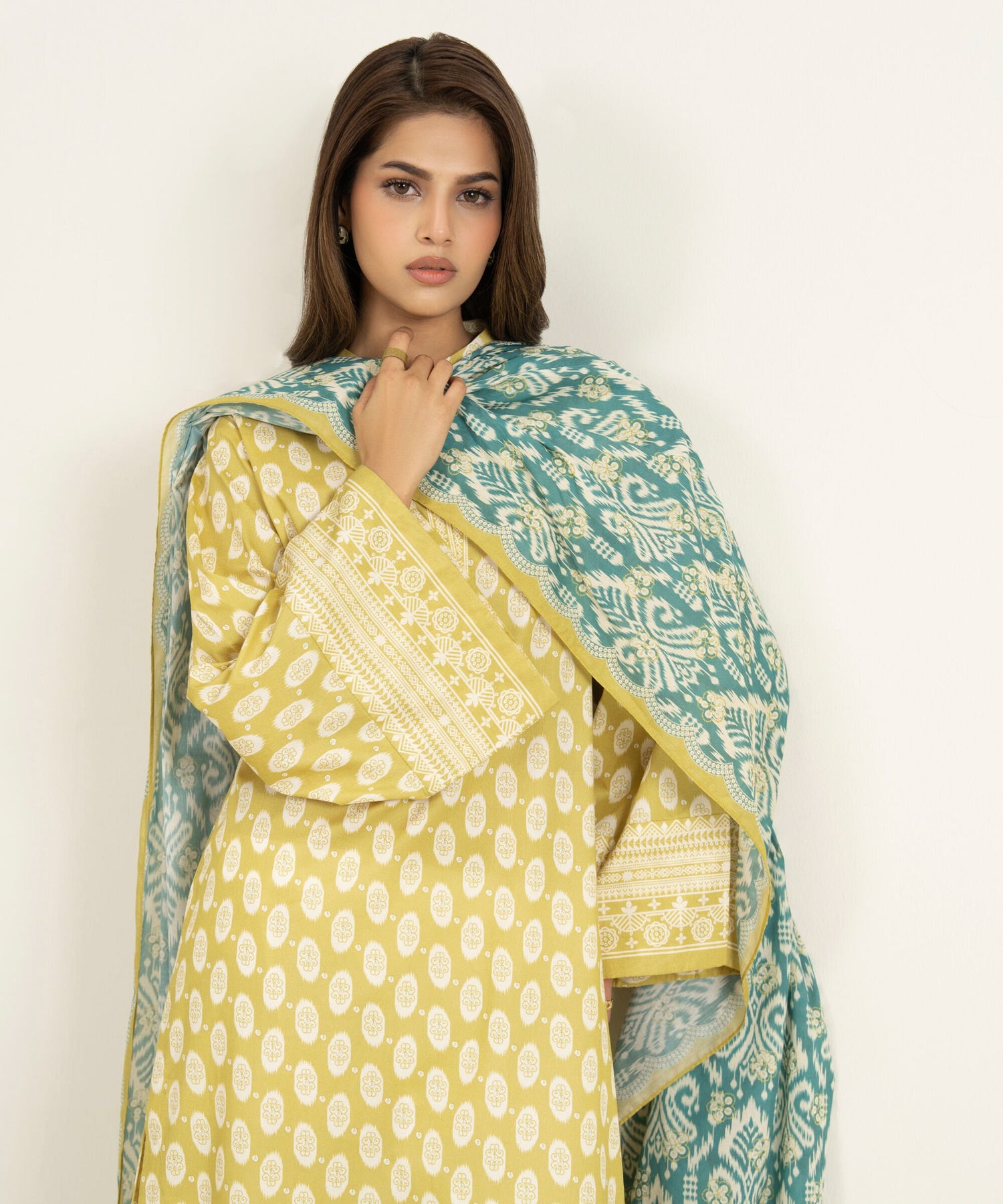 Sapphire 2 Piece Custom Stitched Suit - Mustard - LB31315