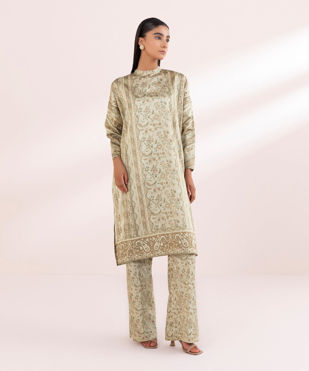 Sapphire 2 Piece Custom Stitched Suit - Beige - LB287767