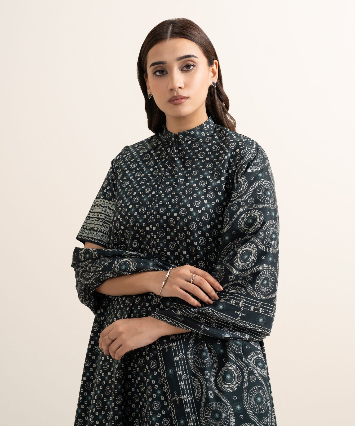 Sapphire 3 Piece Custom Stitched Suit - Black - LB31302