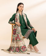 Libasco Sapphire 3 Piece Custom Stitched Suit - Green - LB288648