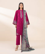 Libasco Sapphire 3 Piece Custom Stitched Suit - Pink - LB288711