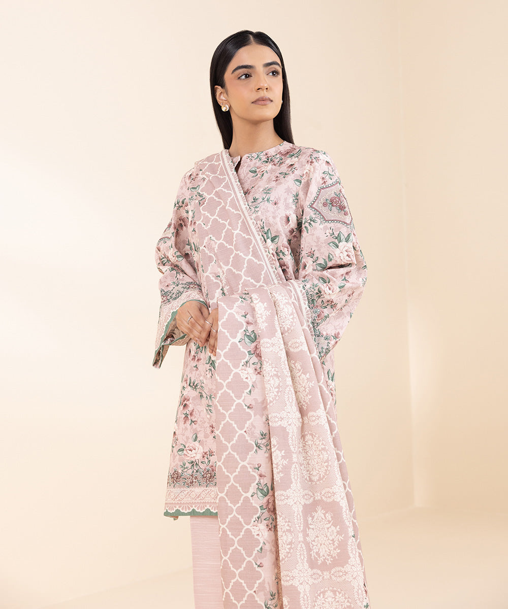 Sapphire 3 Piece Custom Stitched Suit - Pink - LB288712