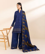 Libasco Sapphire 3 Piece Custom Stitched Suit - Blue - LB288603