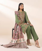 Libasco Sapphire 3 Piece Custom Stitched Suit - Green - LB288663