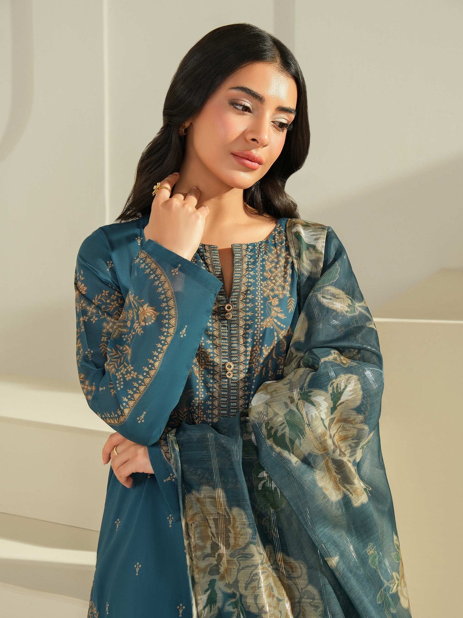 Limelight 3 Piece Custom Stitched Suit - Blue - LB31591