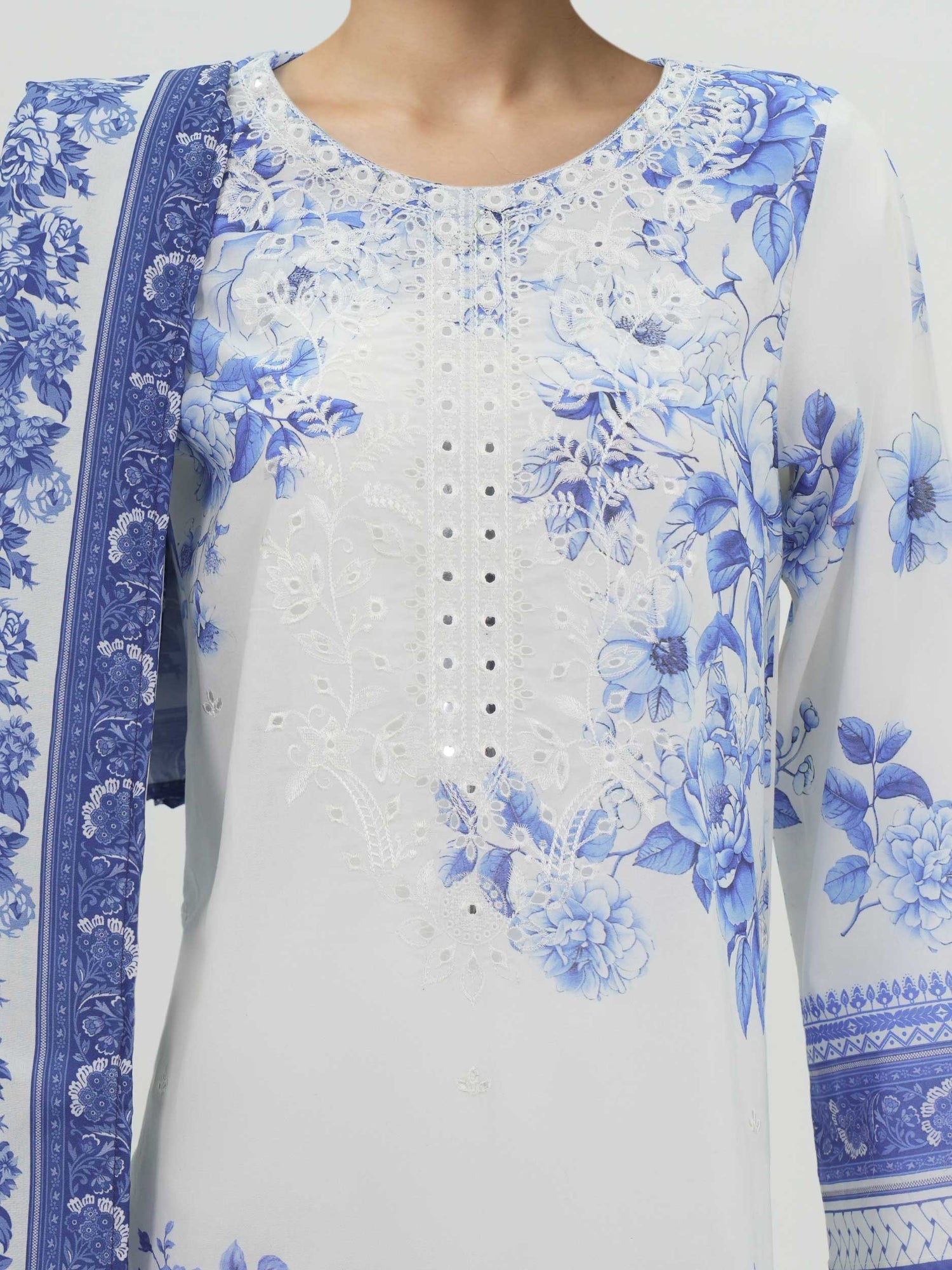 Limelight 3 Piece Custom Stitched Suit - Blue - LB31606