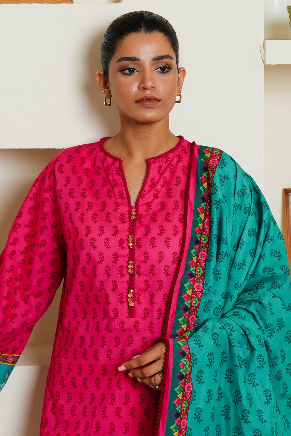 Zellbury 3 Piece Custom Stitched Suit - Pink - LB31041