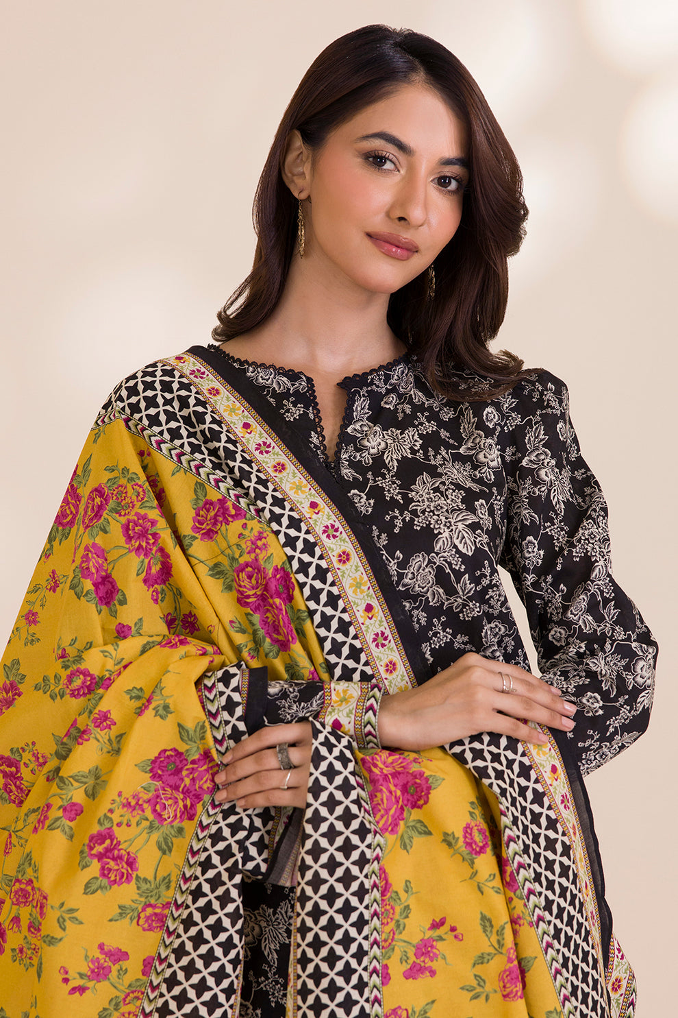 Zellbury 2 Piece Custom Stitched Suit - Black - LB31038