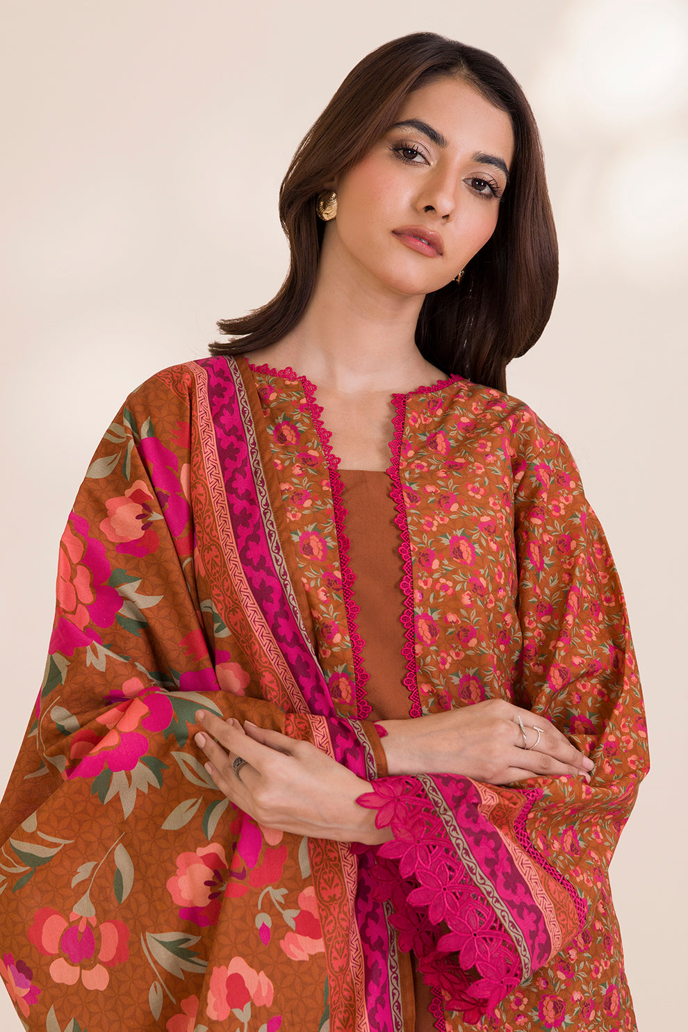 Zellbury 3 Piece Custom Stitched Suit - Red - LB31021