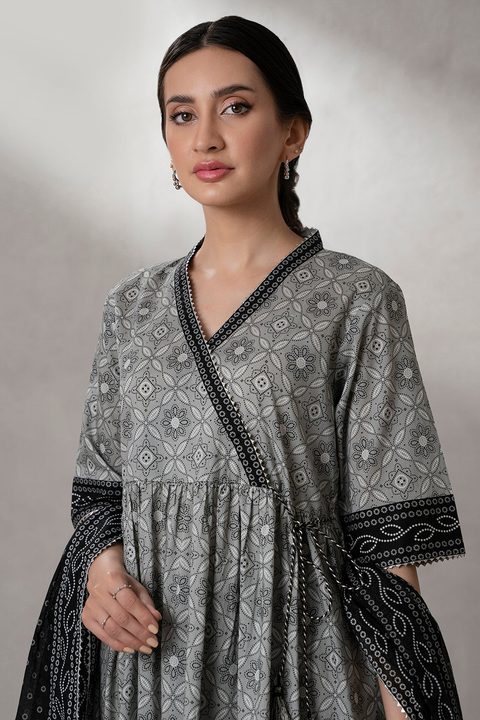 Zellbury 3 Piece Custom Stitched Suit - Gray - LB30380