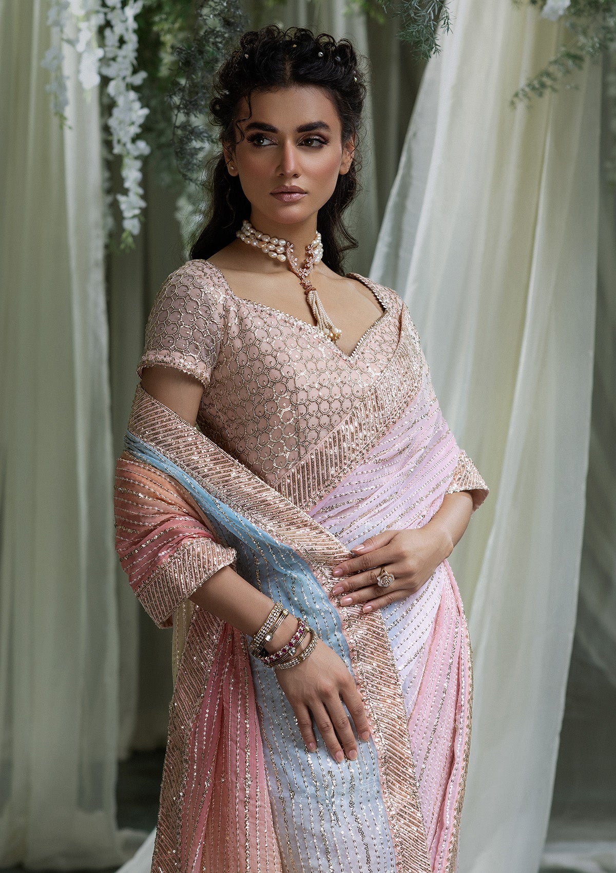 AIK 2 Piece Custom Stitched Suit - Pink - LB30784