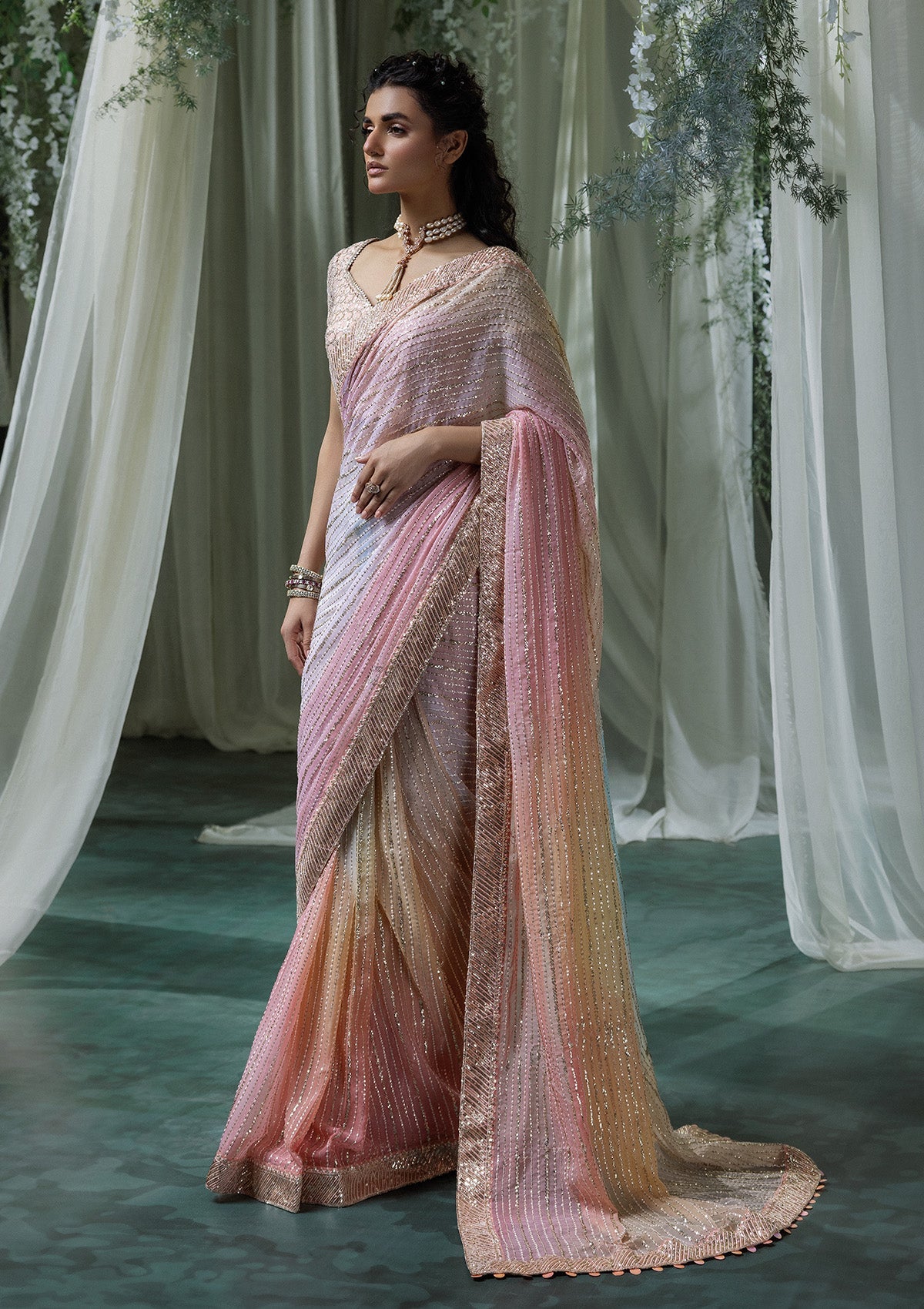 AIK 2 Piece Custom Stitched Suit - Pink - LB30784