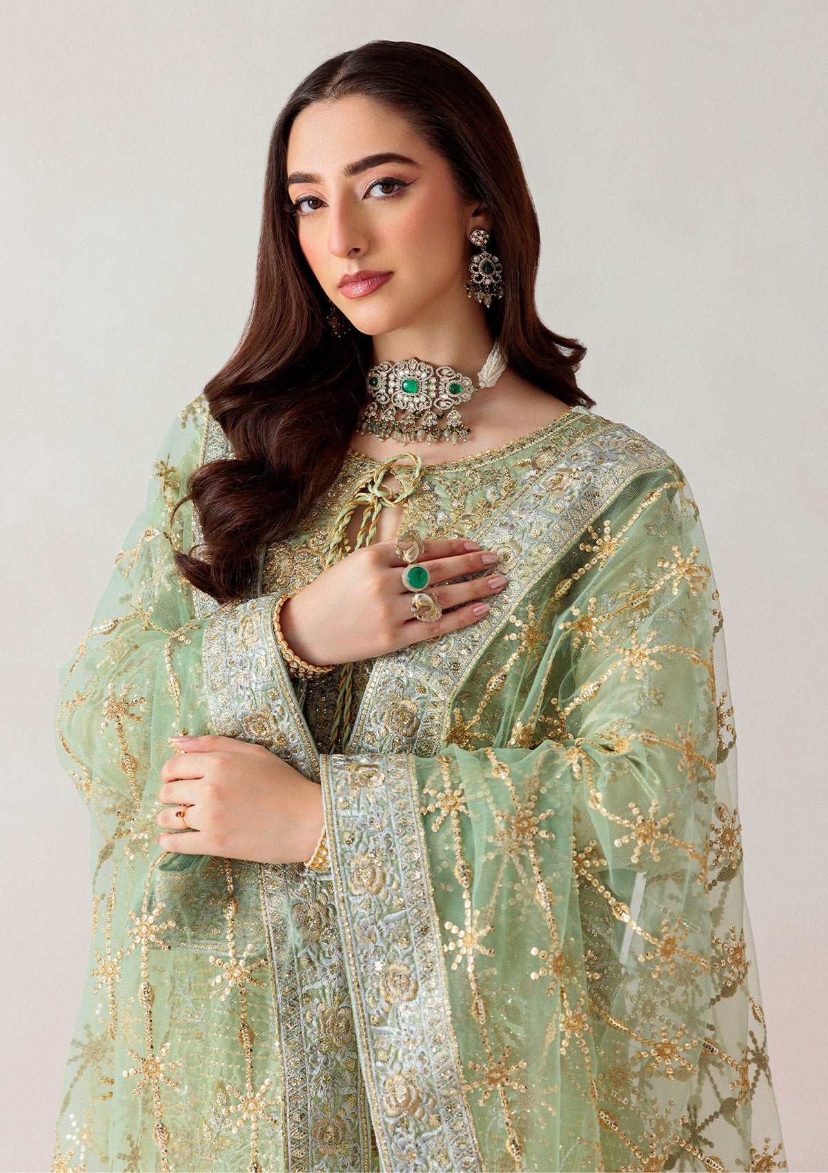 AIK 3 Piece Custom Stitched Suit - Green - LB30774