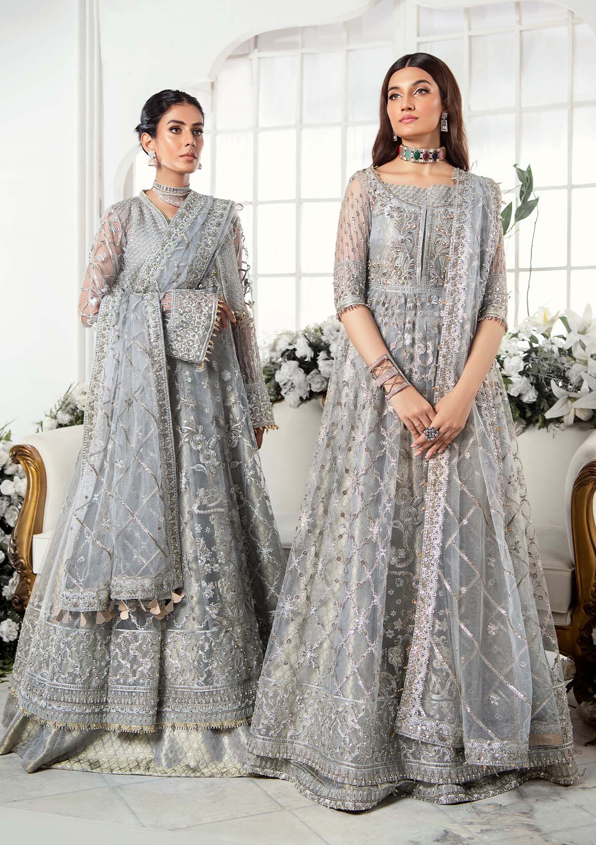 AIK 3 Piece Custom Stitched Suit - White - LB30971