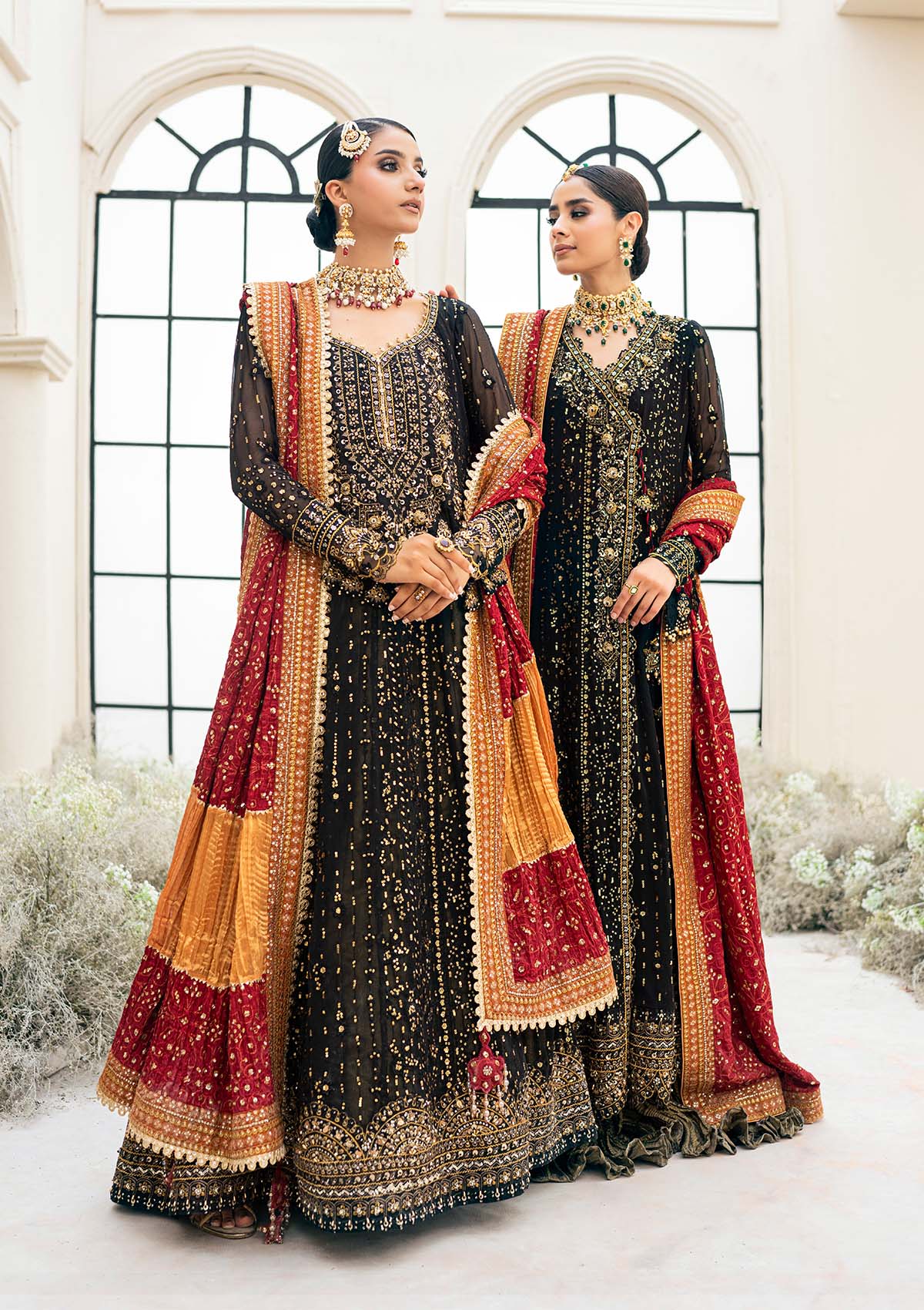 AIK 3 Piece Custom Stitched Suit - Black - LB30968