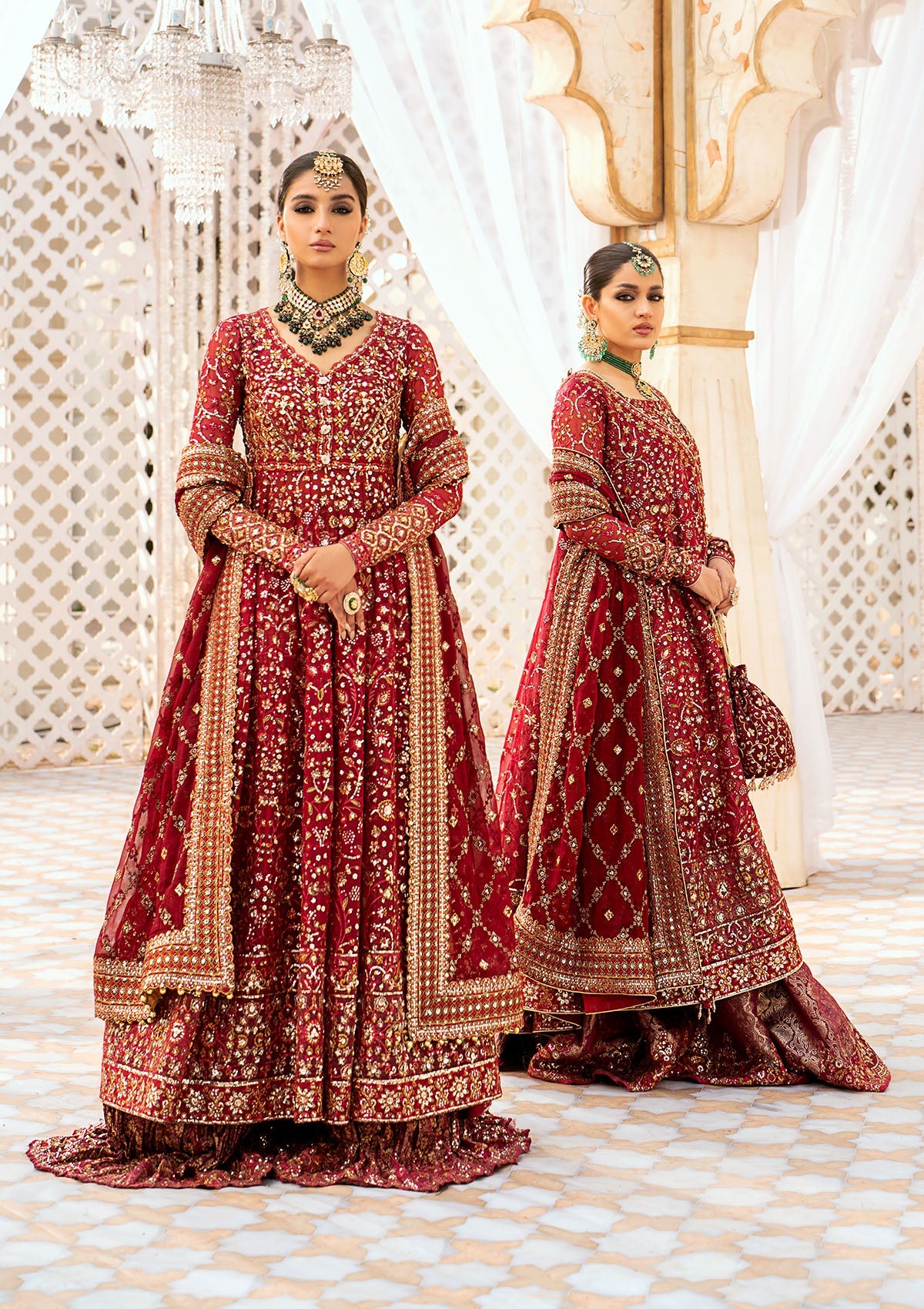 AIK 3 Piece Custom Stitched Suit - Red - LB30967