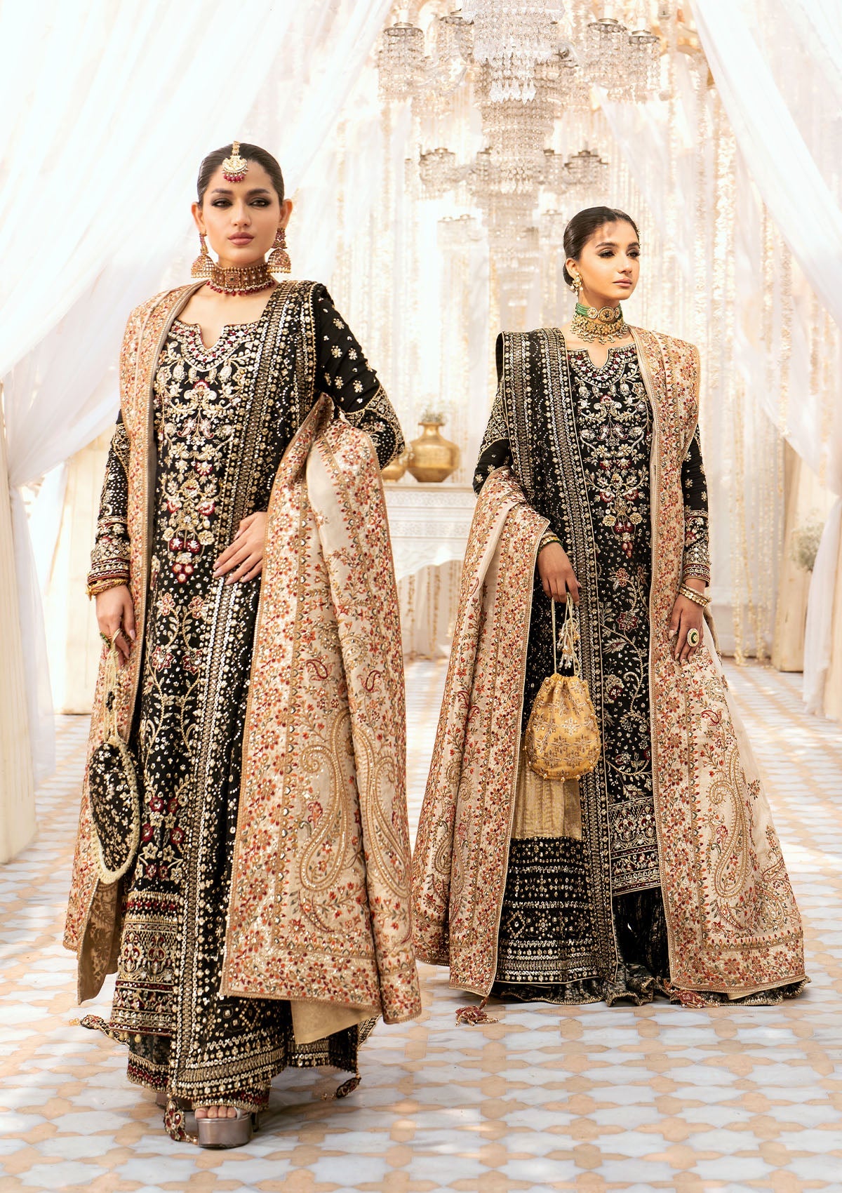 AIK 3 Piece Custom Stitched Suit - Black - LB30970