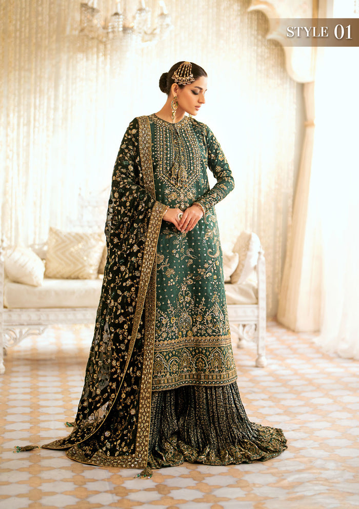 AIK 3 Piece Custom Stitched Suit - Green - LB30983