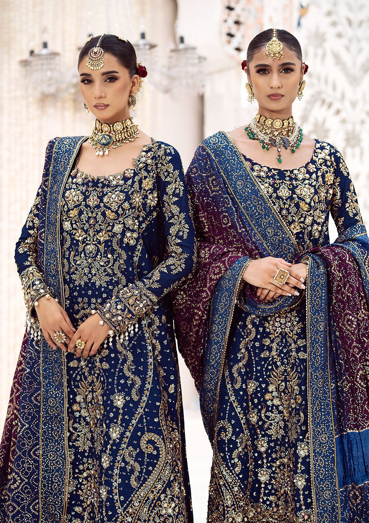 AIK 3 Piece Custom Stitched Suit - Blue - LB30982