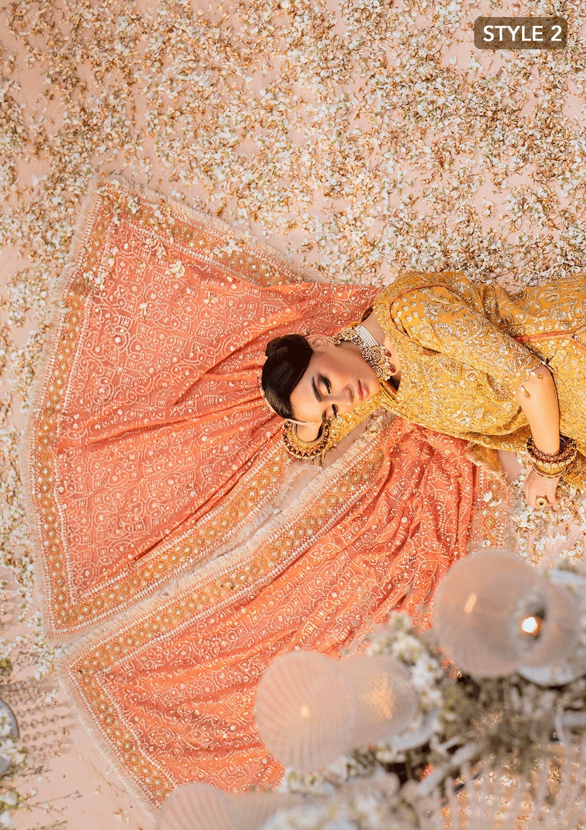 AIK 3 Piece Custom Stitched Suit - Yellow - LB30788