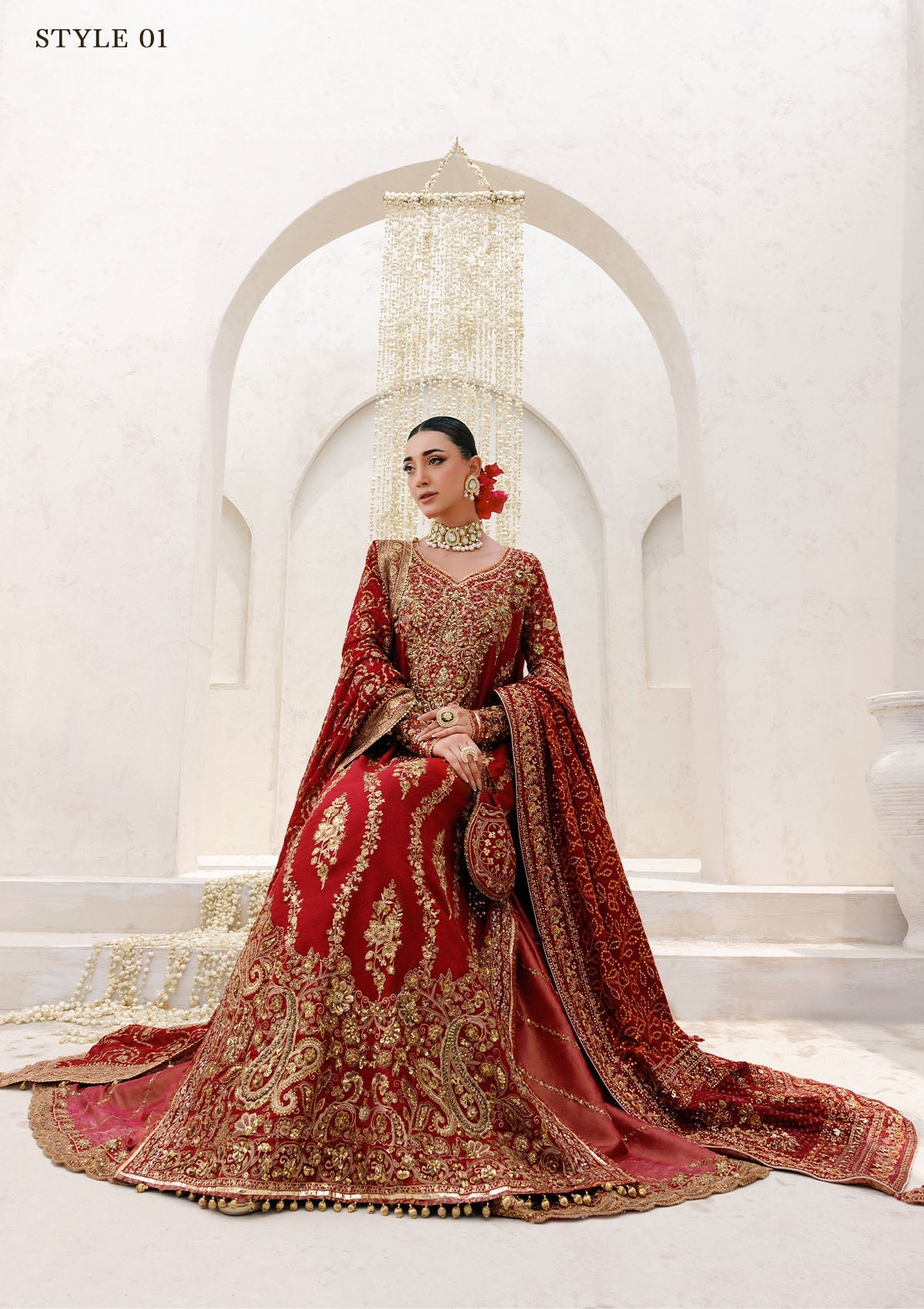 AIK 3 Piece Custom Stitched Suit - Red - LB30958