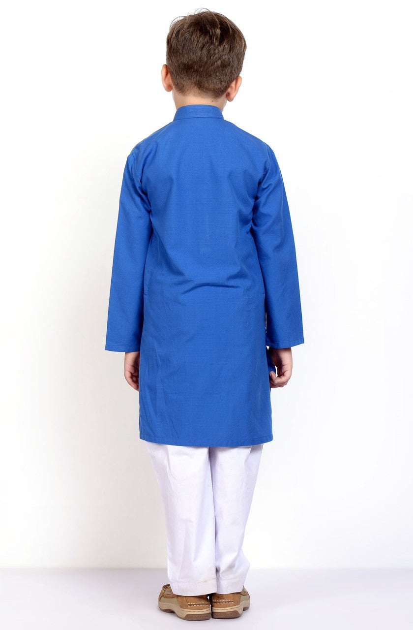 Ready to Wear Kurta For Boys - Blue - LB1607